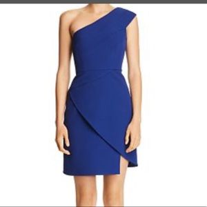 BCBG MaxAzria Aryanna One Shoulder Cocktail Dress